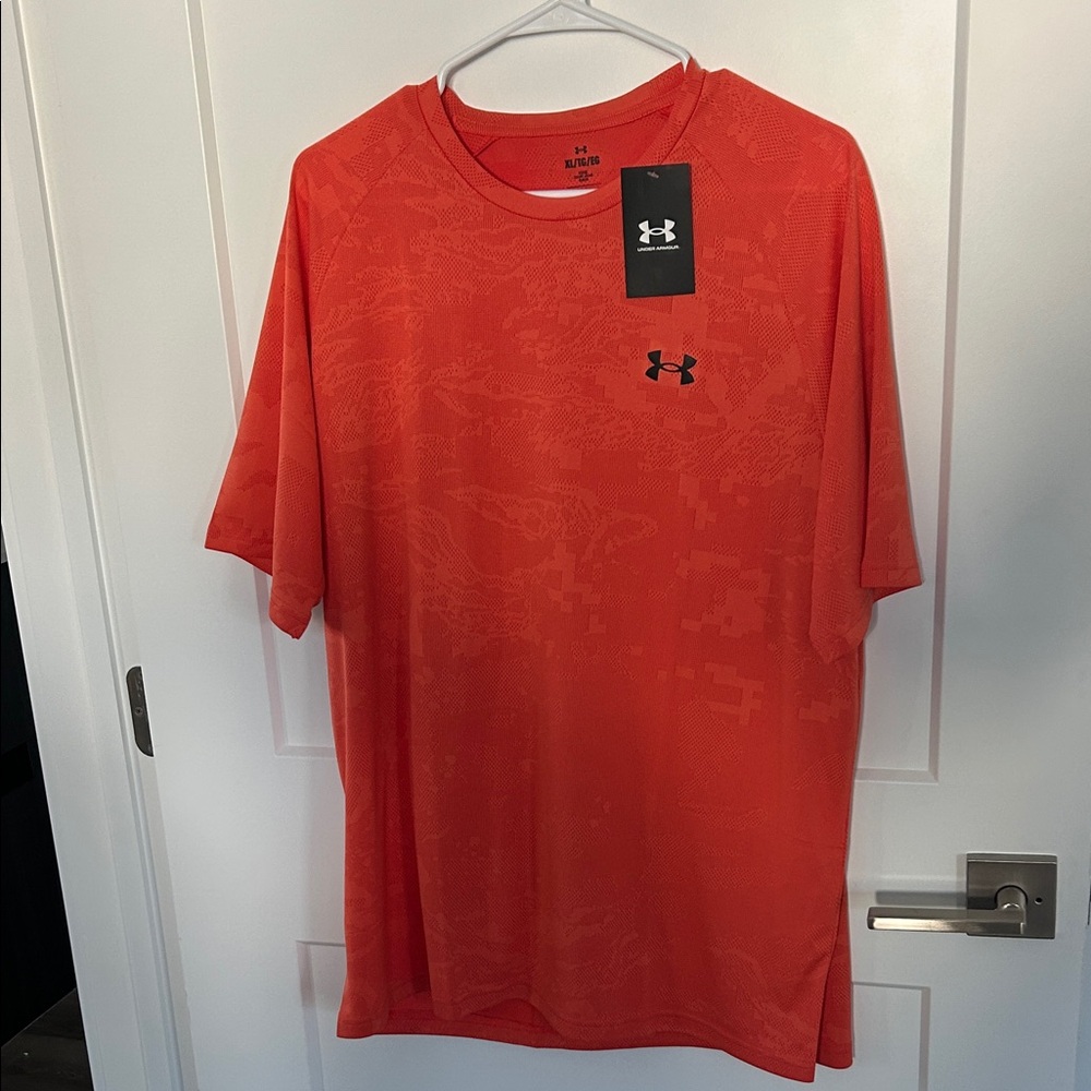 Under Armour Men’s Bright Orange Short Sleeve Performance Tee XL